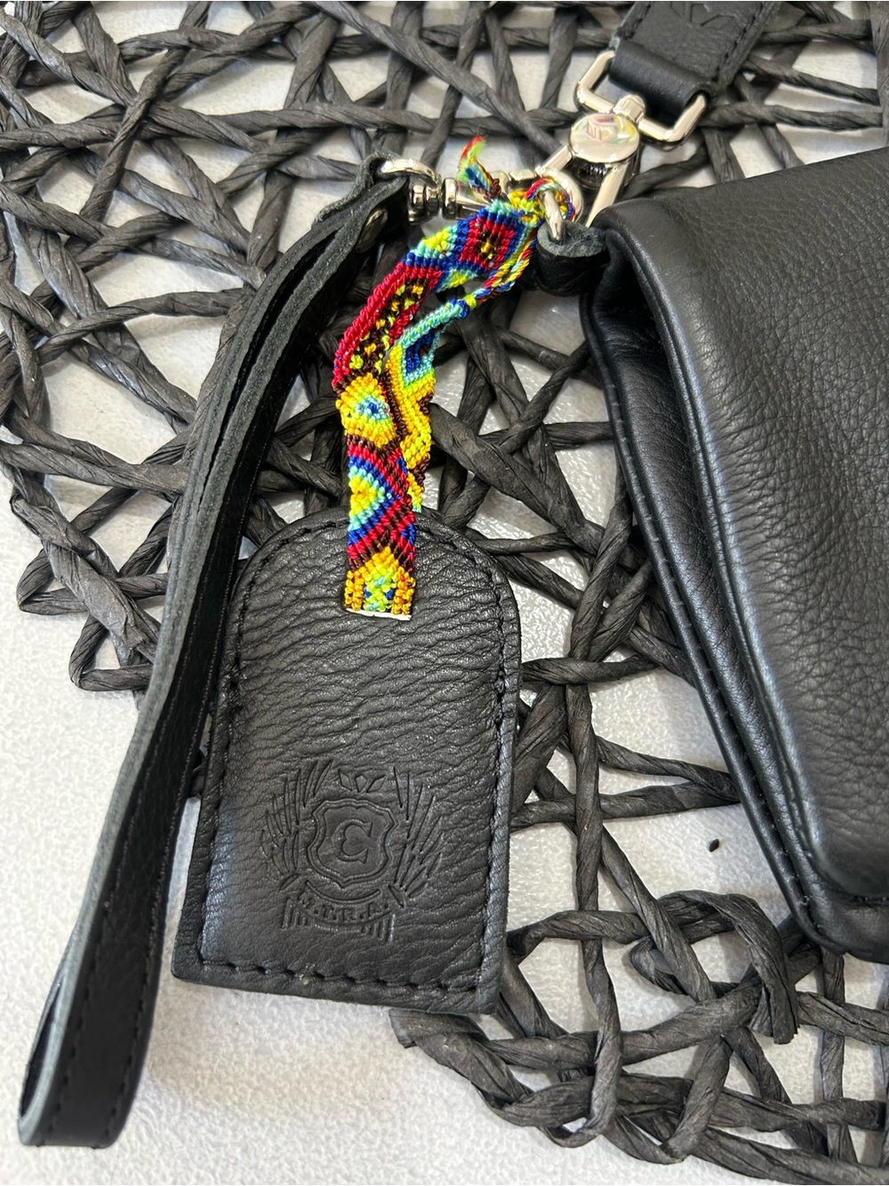 Consuela Evie Uptown Leather Crossbody -Blk - Picture 5 of 10